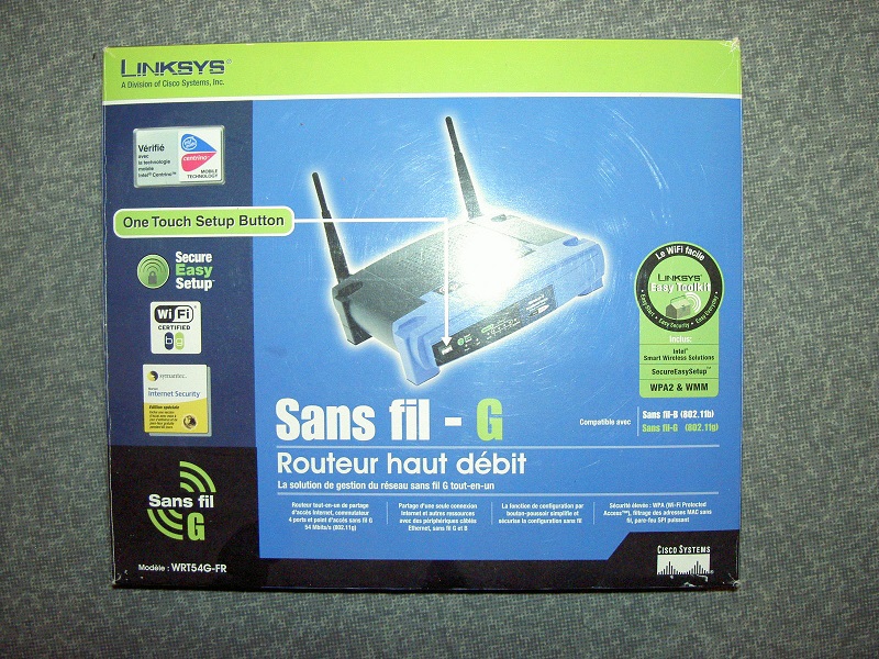 Routeur Linksys WRT54G .JPG